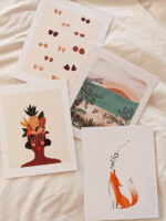 Foxy Greeting Card