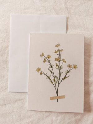 Dried Flower Card